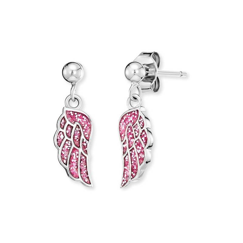 Engelsrufer Ohrstecker SS25 HEES-GLITTERWING-ST Edelstahl, Emaille von Engelsrufer