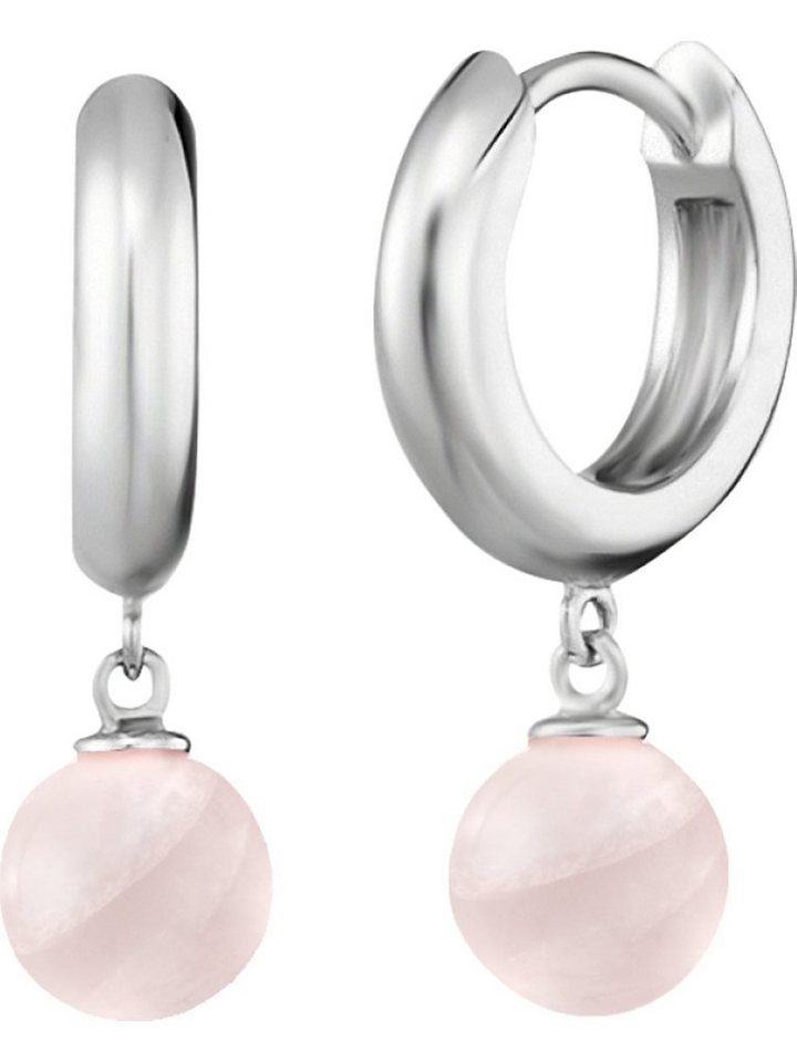 Engelsrufer Paar Creolen Engelsrufer Damen-Creolen 925er Silber Farbstein (Paar) von Engelsrufer