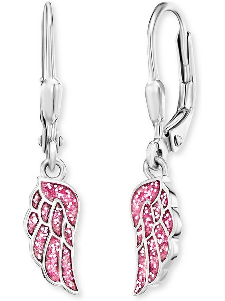 Engelsrufer Paar Ohrhänger Engelsrufer Mädchen-Ohrhänger Edelstahl, Emaille von Engelsrufer