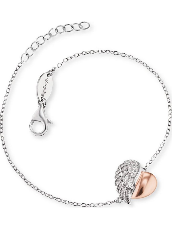 Engelsrufer Silberarmband Engelsrufer Damen-Armband 925er Silber Zirkonia, Modern von Engelsrufer