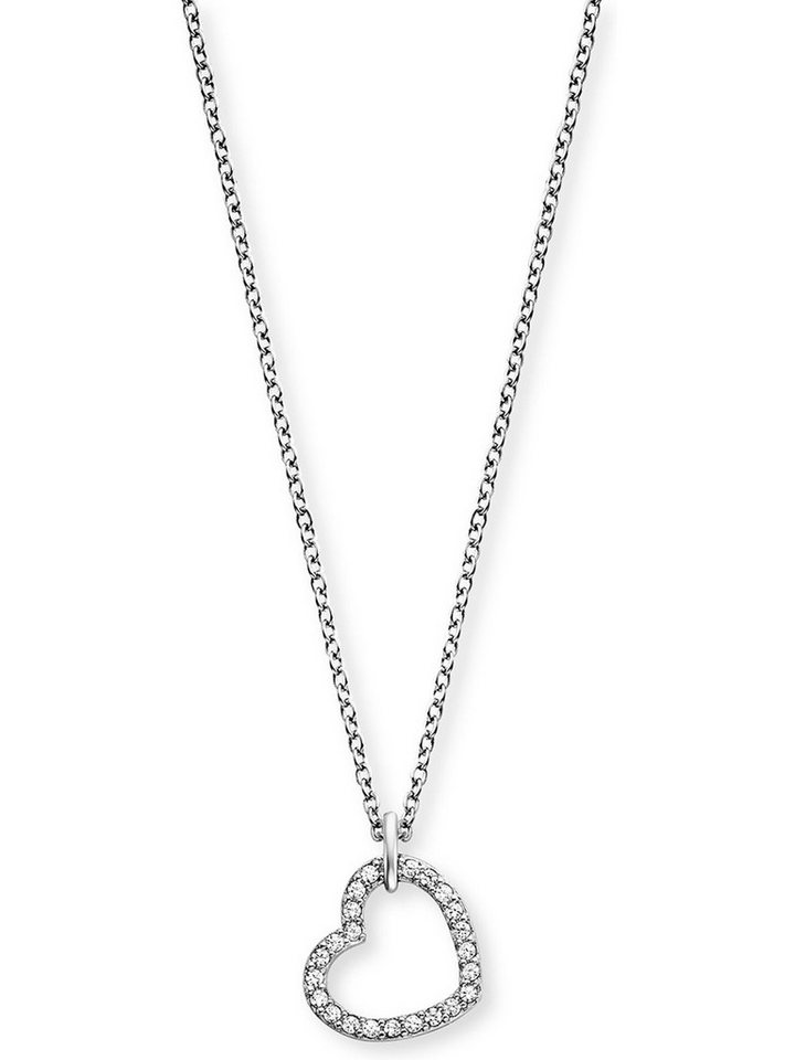 Engelsrufer Silberkette Engelsrufer Damen-Kette 925er Silber 23 Zirkonia von Engelsrufer