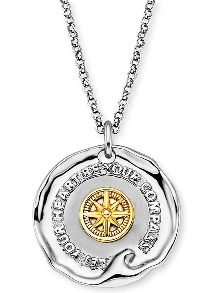 Engelsrufer Silberkette Engelsrufer Damen-Kette 925er Silber Windrose von Engelsrufer