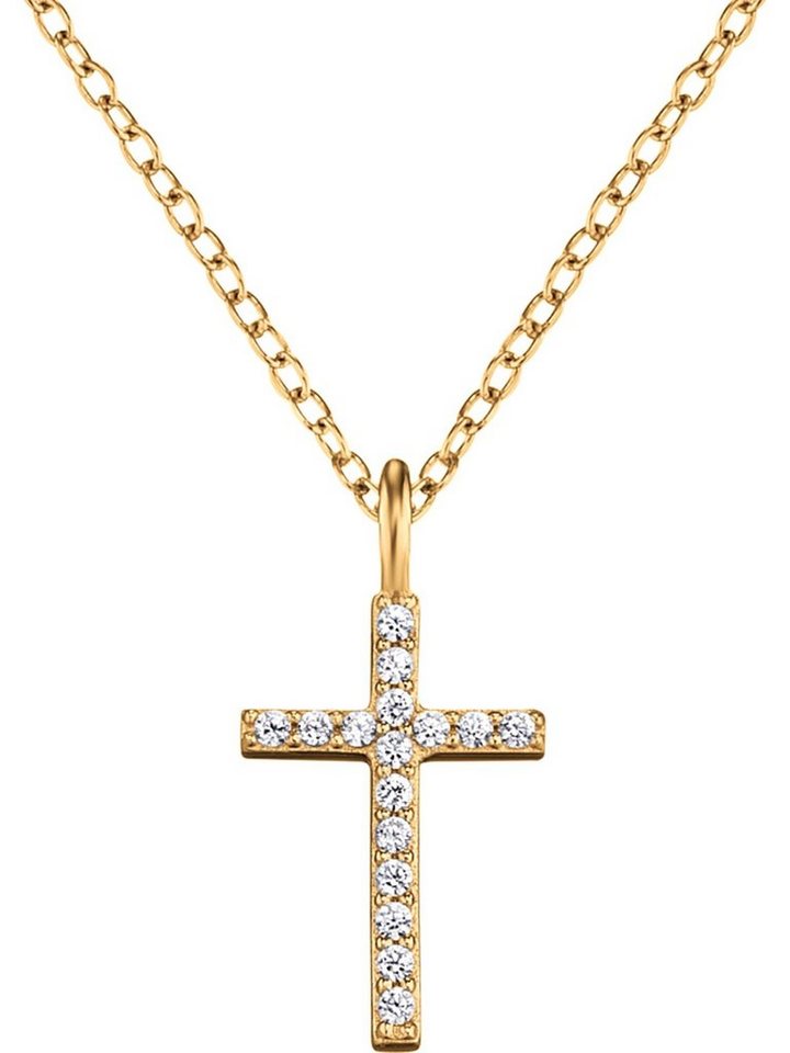 Engelsrufer Silberkette Engelsrufer Damen-Kette 925er Silber Zirkonia von Engelsrufer