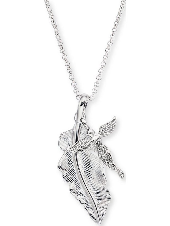 Engelsrufer Silberkette Engelsrufer Damen-Kette 925er Silber Zirkonia von Engelsrufer