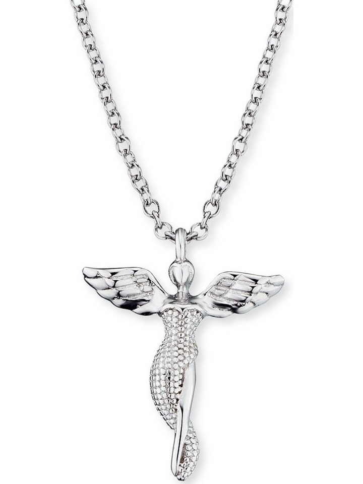 Engelsrufer Silberkette Engelsrufer Damen-Kette 925er Silber rhodiniert von Engelsrufer