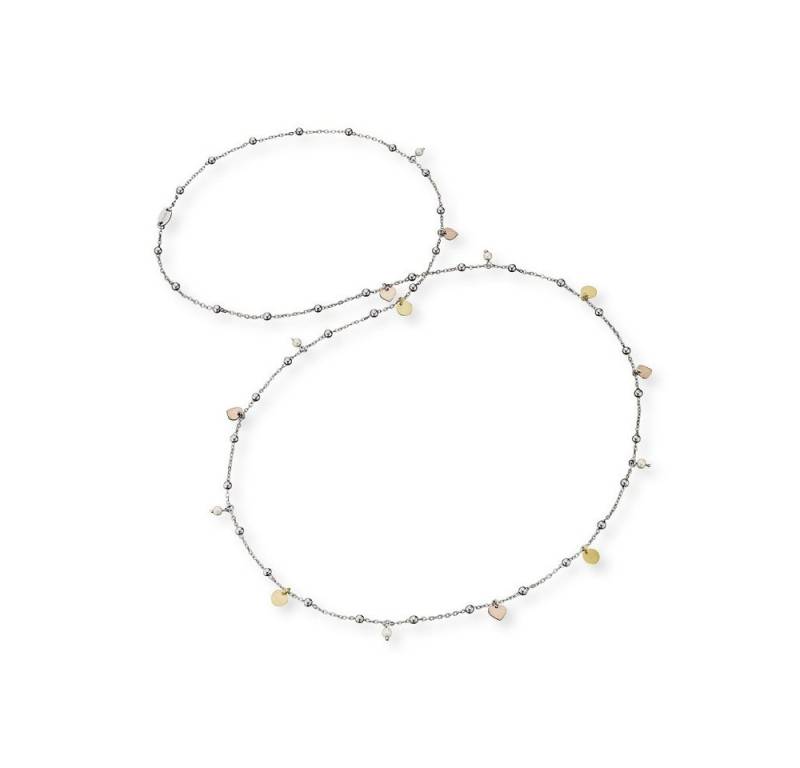 Engelsrufer Silberkette Engelsrufer Halskette Silber ERN-LILJOY-PE-TR mit Muschelkernperlen (1-tlg) von Engelsrufer