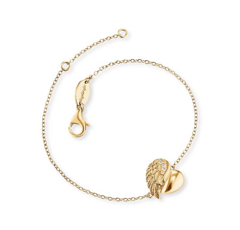 Engelsrufer Wickelarmband Set Engelsrufer Armband ERB-LILHEARTWING-G Silber vergoldet von Engelsrufer