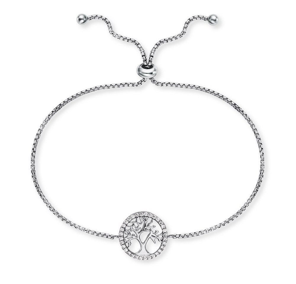 Engelsrufer Wickelarmband Set Engelsrufer Armband ERB-LILTREE-ZI Lebensbaum Silber von Engelsrufer