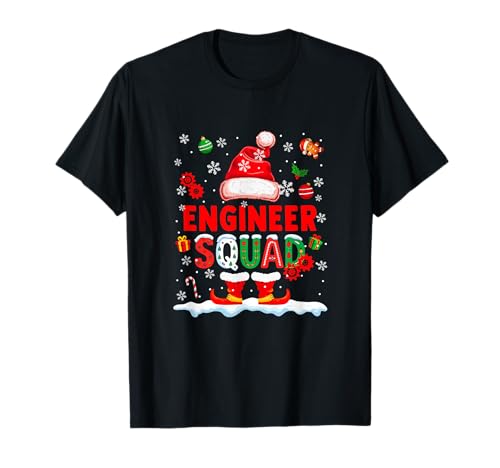 Engineer Squad Herren Job Weihnachten Weihnachtsmann Kostüm Fliege T-Shirt Engineer Squad Herren Job Weihnachten Weihnachtsmann Kostüm Fliege T-Shirt von Engineer Christmas Costume