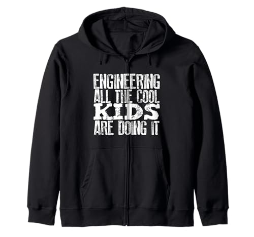 Technischer Humor Alle coolen Kids machen es Ingenieur Kapuzenjacke Technischer Humor Alle coolen Kids machen es Ingenieur Kapuzenjacke von Engineer Gift Fun Engineering Apparel by Kanig