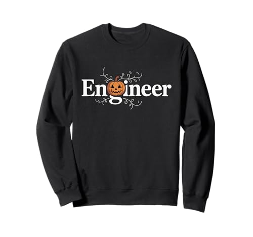 Engineering Halloween Ingenieur Gruseliges Pumpken für Männer Frauen Sweatshirt von Engineer Halloween Engineering Apparel Funny