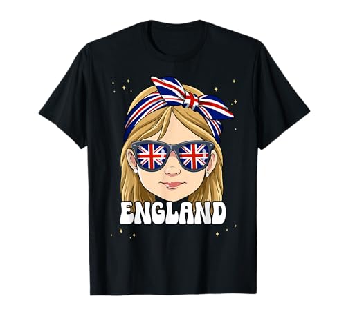 English Girl England T-Shirt von England Geschenke