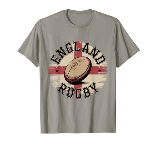England Rugby Englische Flagge Rugby England Frauen The Red Roses T-Shirt von England Rugby New Tees