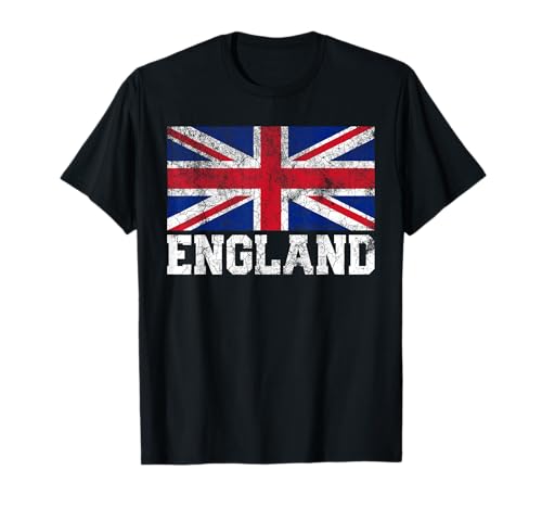 Union Jack Flagge UK England United Kingdom Roots Herren Damen T-Shirt von England Union Jack Flag UK United Kingdom Pride