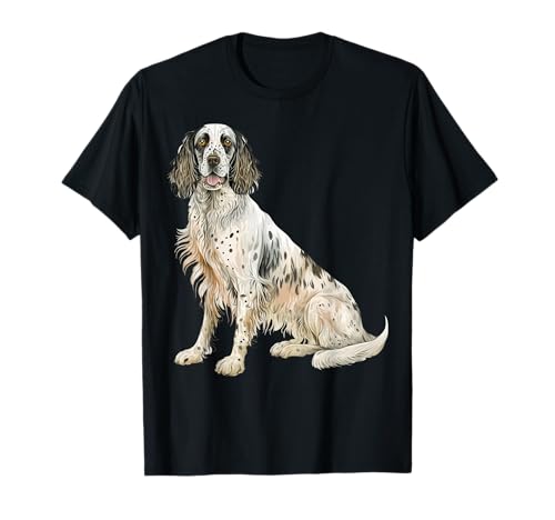 Gedenkstätte für Hunde/Mama/Papa/Welpenzüchter T-Shirt von English Setter Dog Tees NYC