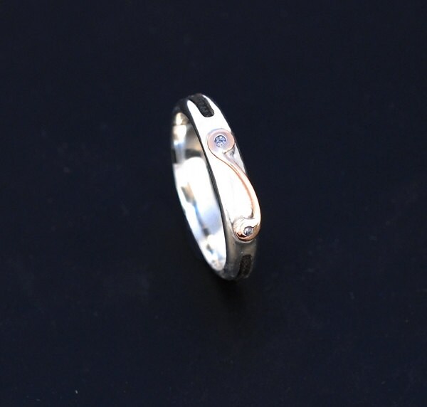 Benutzerdefinierte Rosshaar-Ring, Sterling Silber Gold Pferd Haarring, Rose Haustier Pelzring, Asche-Ring, Gedenkring Benutzerdefinierte Rosshaar-Ring, Sterling Silber Gold Pferd Haarring, Rose Haustier Pelzring, Asche-Ring, Gedenkring von Enigmahorse
