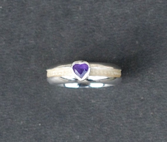 Benutzerdefinierte Rosshaar-Ring, Sterling Silber Gold Rosshaar-Herz-Ring, Haustier Pelzring, Asche-Ring, Gedenkring Benutzerdefinierte Rosshaar-Ring, Sterling Silber Gold Rosshaar-Herz-Ring, Haustier Pelzring, Asche-Ring, Gedenkring von Enigmahorse