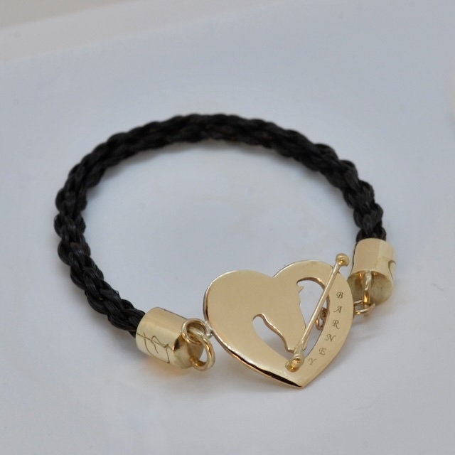 Rosegold Rosshaar Armband, 9 Karat Gold Rosshaararmband, Rosshaararmband, Sterling Silber Rose Gold Armband, Armband Rosegold Rosshaar Armband, 9 Karat Gold Rosshaararmband, Rosshaararmband, Sterling Silber Rose Gold Armband, Armband von Enigmahorse