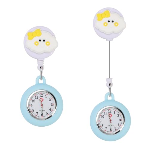 Enjiror Ausziehbare Teleskop-Krankenschwesteruhr – Medizinische Taschenuhr, Geschenk für Frauen, Ärzte, blau, Kompakt Enjiror Ausziehbare Teleskop-Krankenschwesteruhr – Medizinische Taschenuhr, Geschenk für Frauen, Ärzte, blau, Kompakt von Enjiror