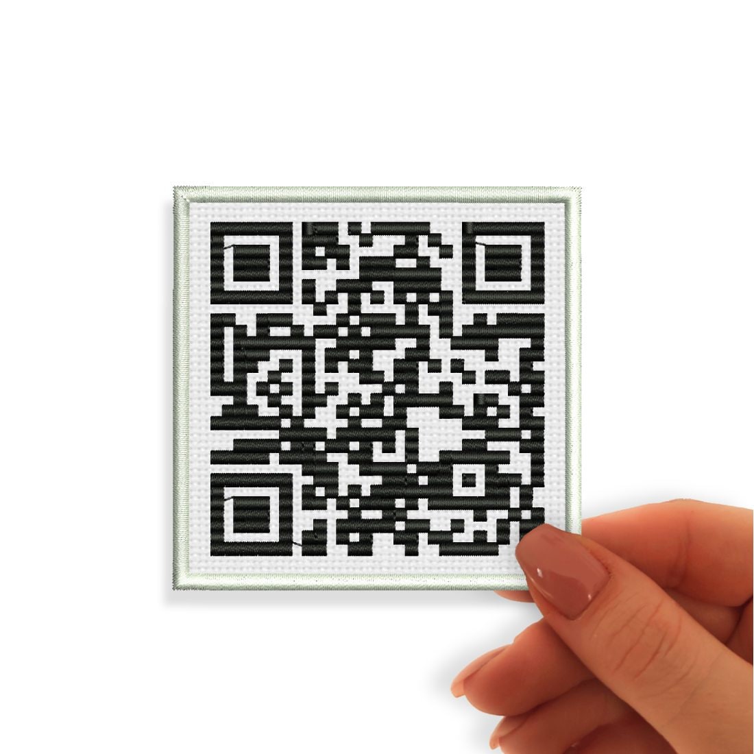 Qr-Code-Patch, Individuell Gestickter Aufbügler, Lieder, Instagram, Websites, Kpop Mv, Applikation, Personalisierter Qr-Code von EnjoyPatchesWorld