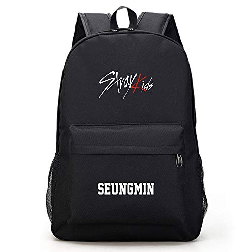 Stray Kids Lässige Daypacks Stray Kids Rucksack Schultaschen Reiserucksack Rucksäcke Wanderrucksäcke Modisch Backpacks für Frauen und Männer von EnjoyYourLife