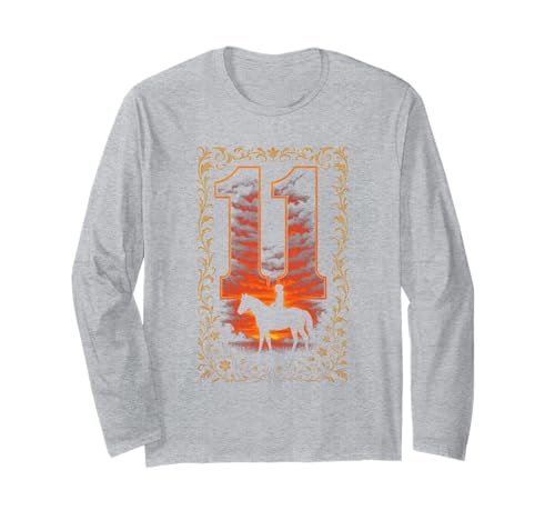 Pferde Reiterin Pferd Mädchen Tochter Schwester Langarmshirt Pferde Reiterin Pferd Mädchen Tochter Schwester Langarmshirt von Enkelin Geburtstag Geburtstagsgeschenk