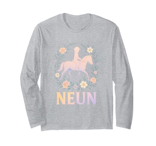 Pferde Reiterin Pferd Mädchen Tochter Schwester Langarmshirt Pferde Reiterin Pferd Mädchen Tochter Schwester Langarmshirt von Enkelin Geburtstag Geburtstagsgeschenk