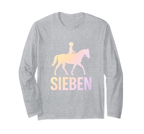 Pferde Reiterin Pferd Mädchen Tochter Schwester Langarmshirt Pferde Reiterin Pferd Mädchen Tochter Schwester Langarmshirt von Enkelin Geburtstag Geburtstagsgeschenk