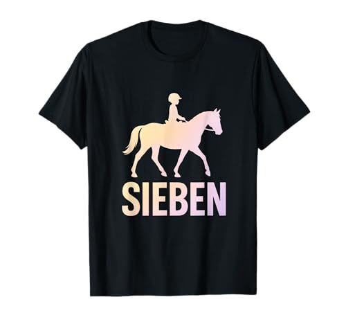 Pferde Reiterin Pferd Mädchen Tochter Schwester T-Shirt Pferde Reiterin Pferd Mädchen Tochter Schwester T-Shirt von Enkelin Geburtstag Geburtstagsgeschenk