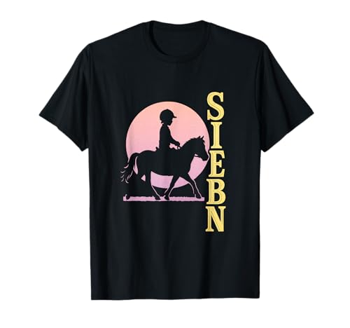 Pferde Reiterin Pferd Mädchen Tochter Schwester T-Shirt Pferde Reiterin Pferd Mädchen Tochter Schwester T-Shirt von Enkelin Geburtstag Geburtstagsgeschenk