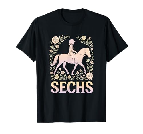 Pferde Reiterin Pferd Mädchen Tochter Schwester T-Shirt Pferde Reiterin Pferd Mädchen Tochter Schwester T-Shirt von Enkelin Geburtstag Geburtstagsgeschenk
