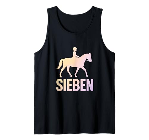 Pferde Reiterin Pferd Mädchen Tochter Schwester Tank Top von Enkelin Geburtstag Geburtstagsgeschenk