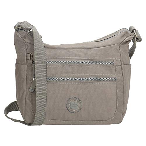ENRICO BENETTI Frances 66832124 Crossbody tas Crinkle Middengrijs von Enrico Benetti