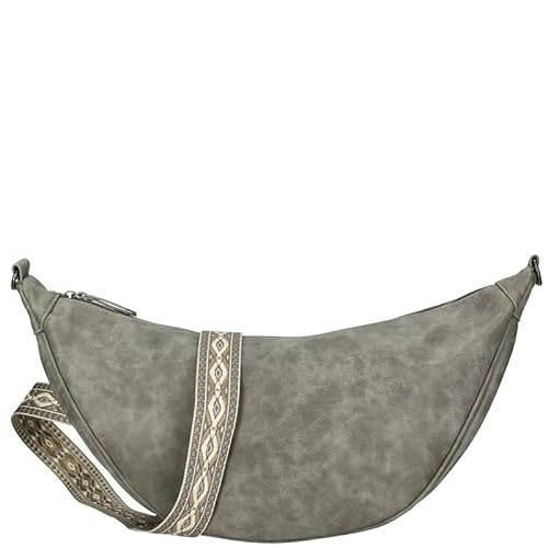 ENRICO BENETTI Indy 66756124 Crossbody tas PU Middengrijs von ENRICO BENETTI