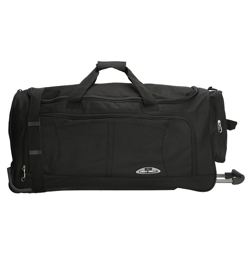 ENRICO BENETTI ORLANDO Weekender mit rollen-Schwarz von Enrico Benetti