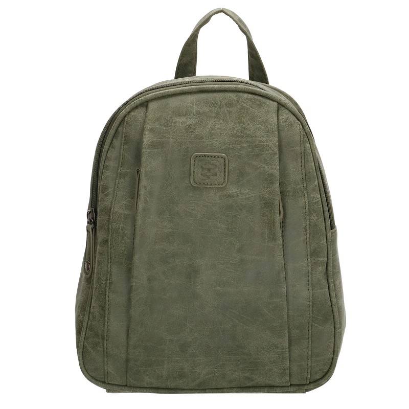 ENRICO BENETTI TOULOUSE Rucksack-Olive von Enrico Benetti