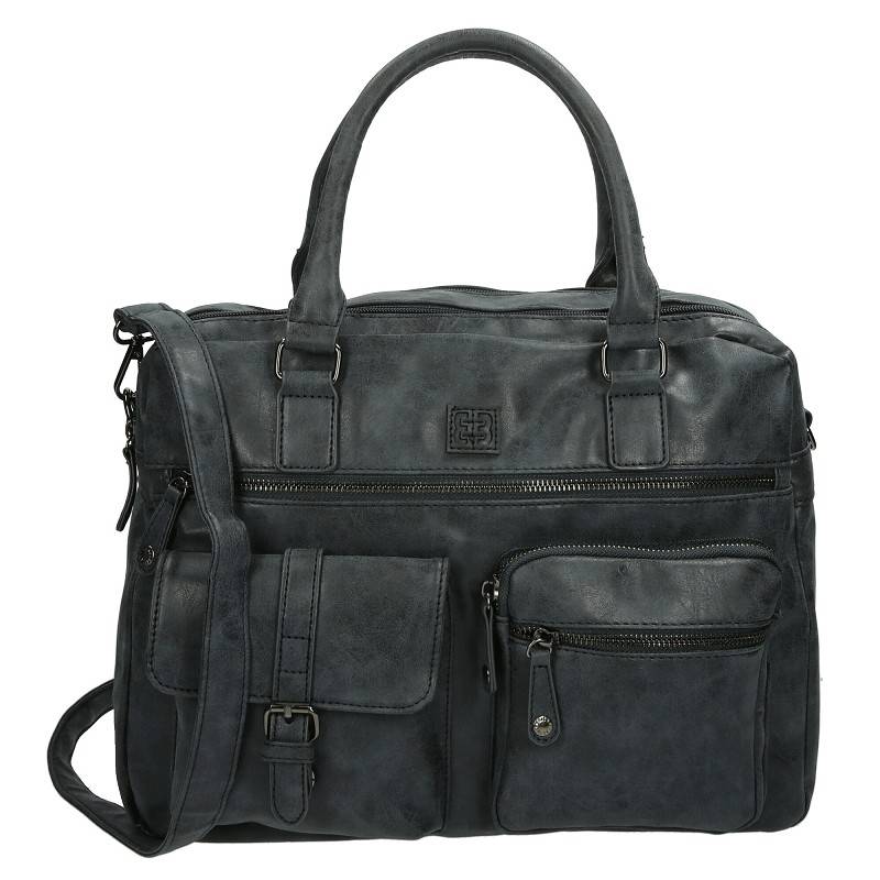 Enric Benetti Ardèche Handtasche 15"-Navy von Enrico Benetti