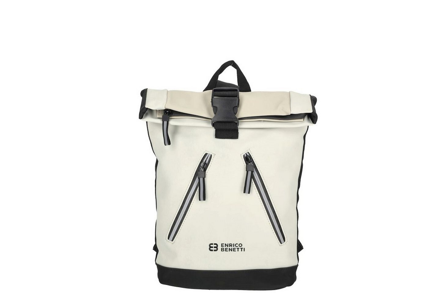 Enrico Benetti Cityrucksack Rolltop in zwei Größen, div. Farben von Enrico Benetti