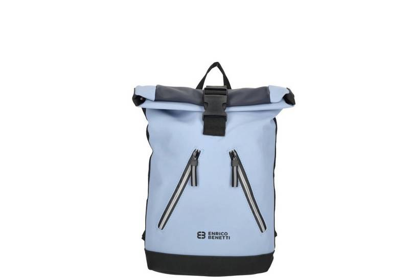 Enrico Benetti Cityrucksack Rolltop in zwei Größen, div. Farben von Enrico Benetti