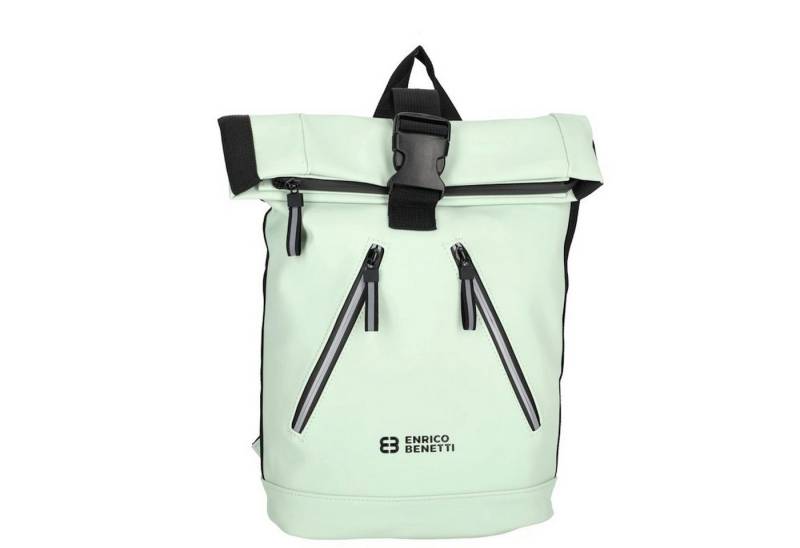 Enrico Benetti Cityrucksack Rolltop in zwei Größen, div. Farben von Enrico Benetti