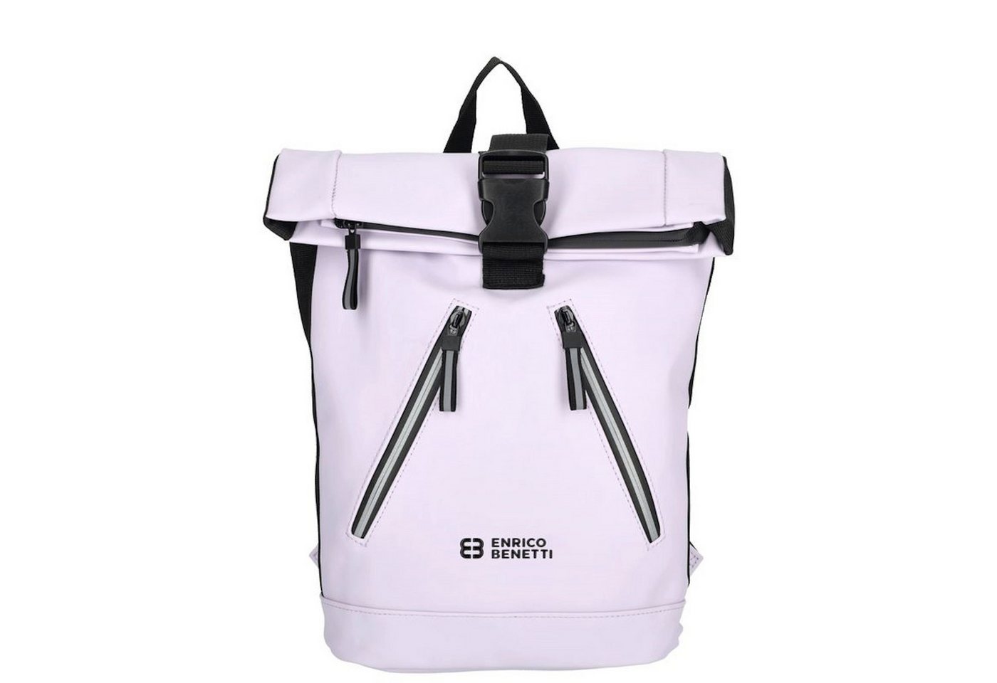 Enrico Benetti Cityrucksack Rolltop in zwei Größen, div. Farben von Enrico Benetti