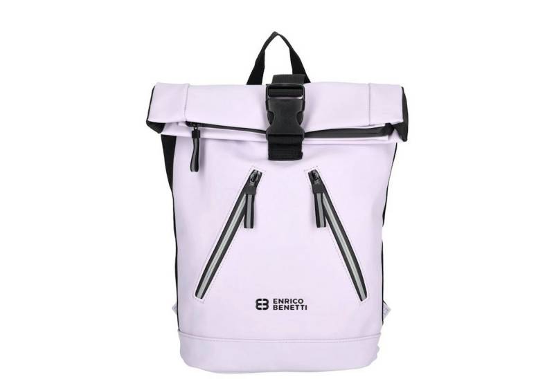 Enrico Benetti Cityrucksack Rolltop in zwei Größen, div. Farben von Enrico Benetti