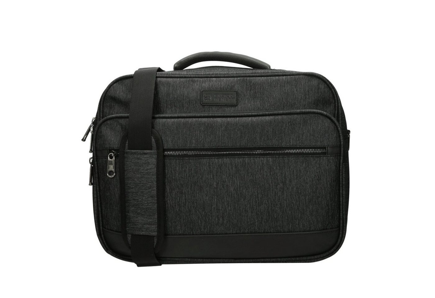 Enrico Benetti Flugumhänger Umhängetasche Reportertasche Schwarz (Stück, 1-tlg., 1 Tasche), Flugumhänger Laptoptasche von Enrico Benetti