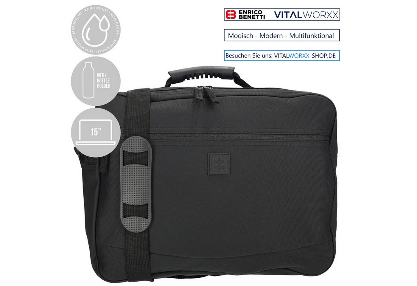 Enrico Benetti Flugumhänger WELLS - geeignet für Laptops bis 15 Zoll Enrico Benetti Flugumhänger WELLS - geeignet für Laptops bis 15 Zoll von Enrico Benetti