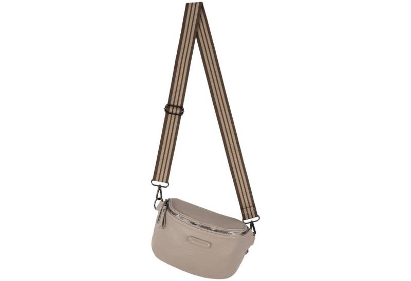 Enrico Benetti Gürteltasche Bauchtasche Umhängetasche Crossbody-Bag Kunstleder Italy-Design, als Schultertasche, CrossOver, Umhängetasche tragbar von Enrico Benetti