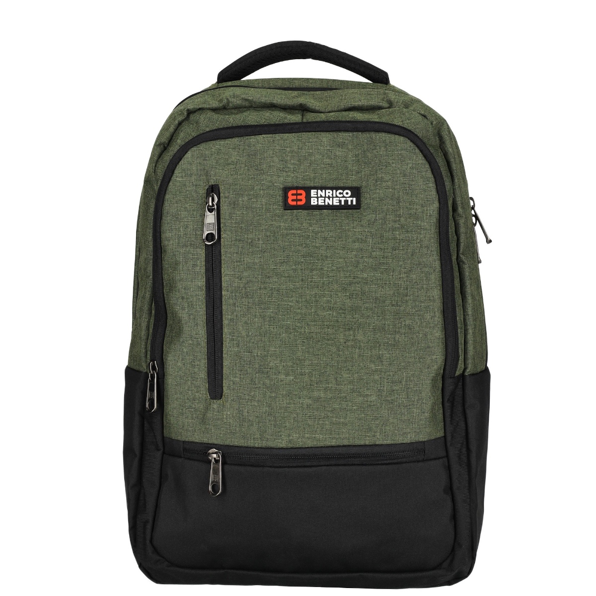 Enrico Benetti Hamburg 15'' Laptop Rucksack-Olive von Enrico Benetti