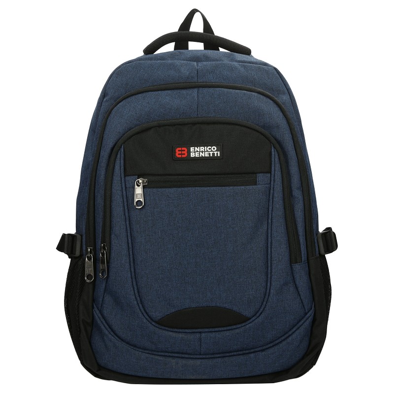 Enrico Benetti Hamburg 17'' Laptop Rucksack-Blau von Enrico Benetti