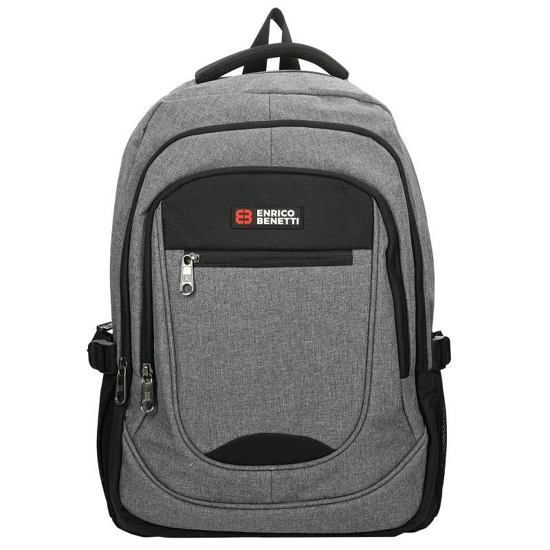 Enrico Benetti Hamburg 17'' Laptop Rucksack-Hellgrau von Enrico Benetti