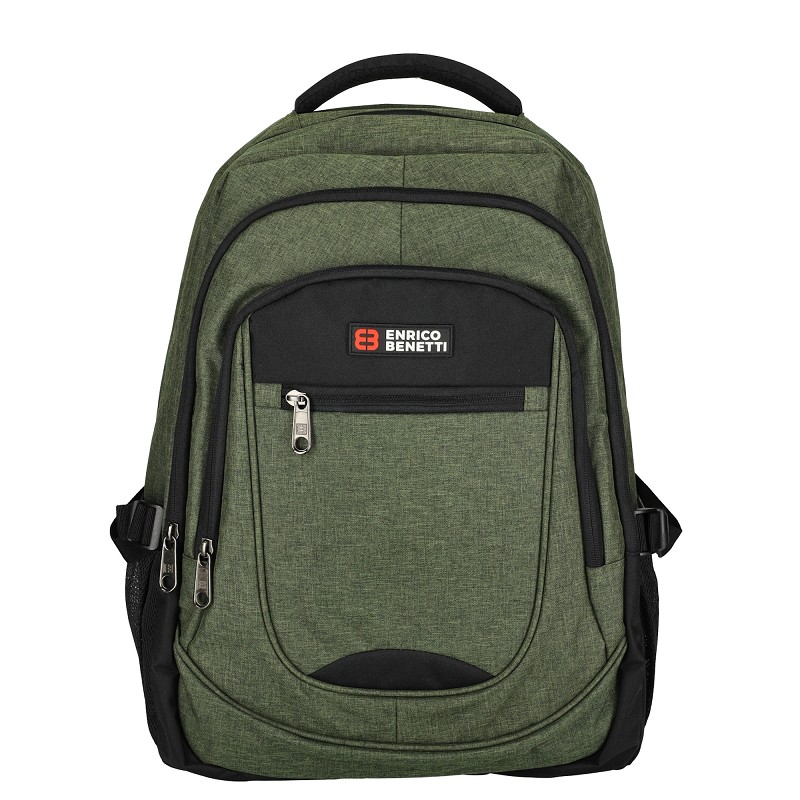 Enrico Benetti Hamburg 17'' Laptop Rucksack-Olive von Enrico Benetti