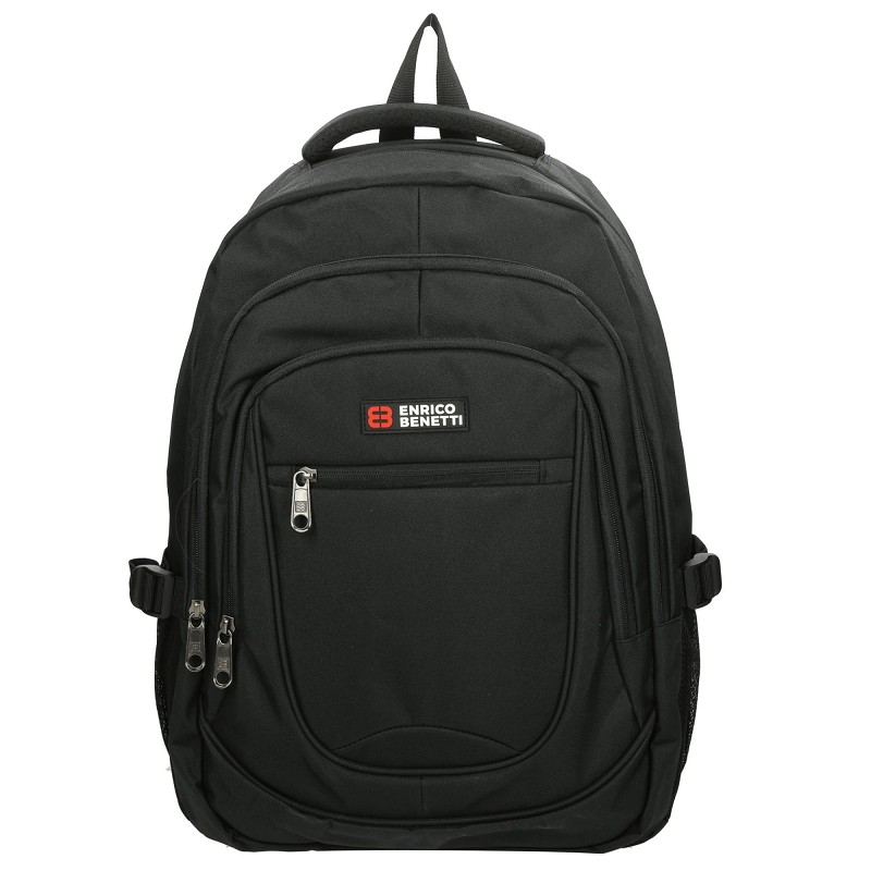 Enrico Benetti Hamburg 17'' Laptop Rucksack-Schwarz von Enrico Benetti